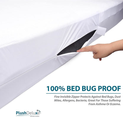 Cotton Terry Zippered Mattress Encasement