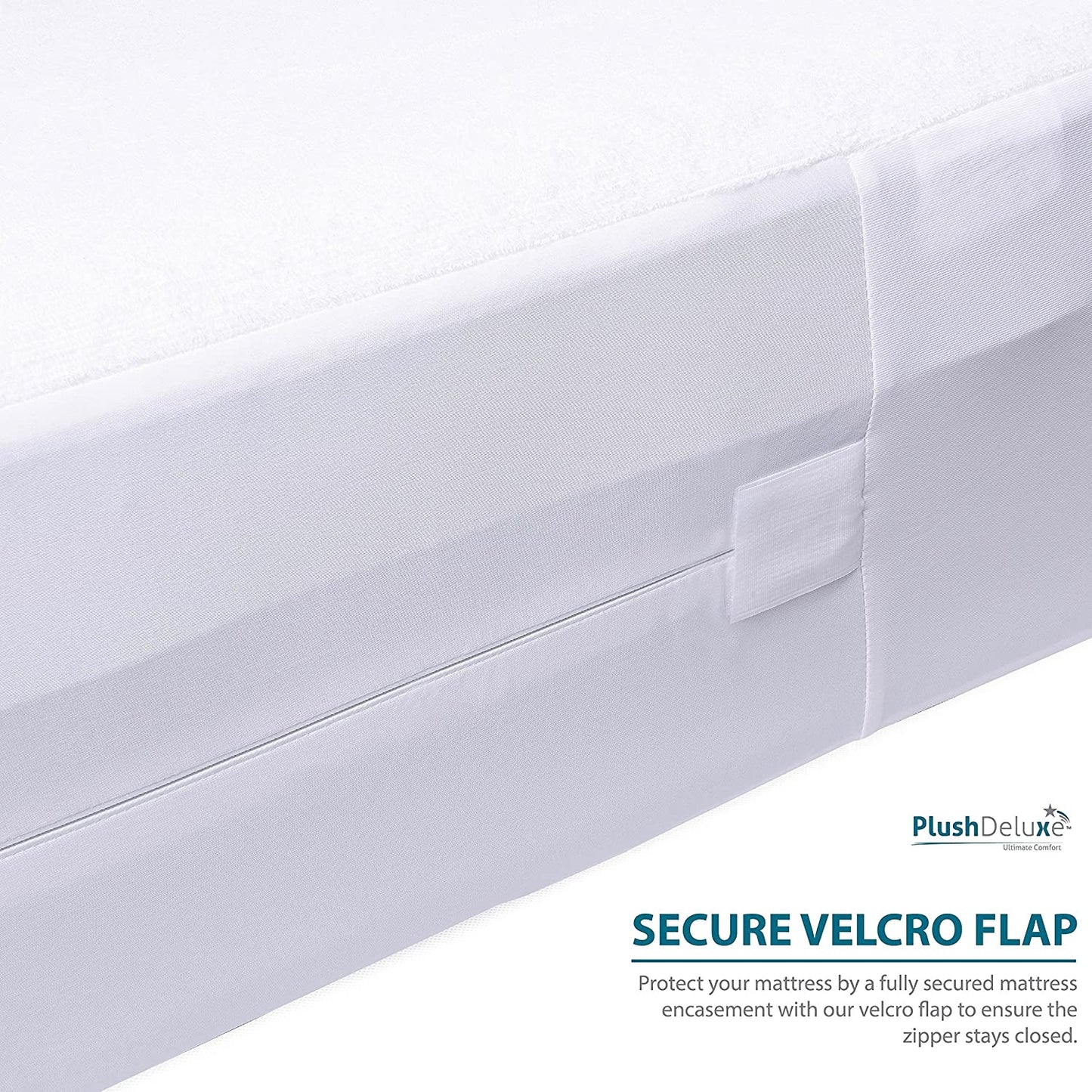 Cotton Terry Zippered Mattress Encasement