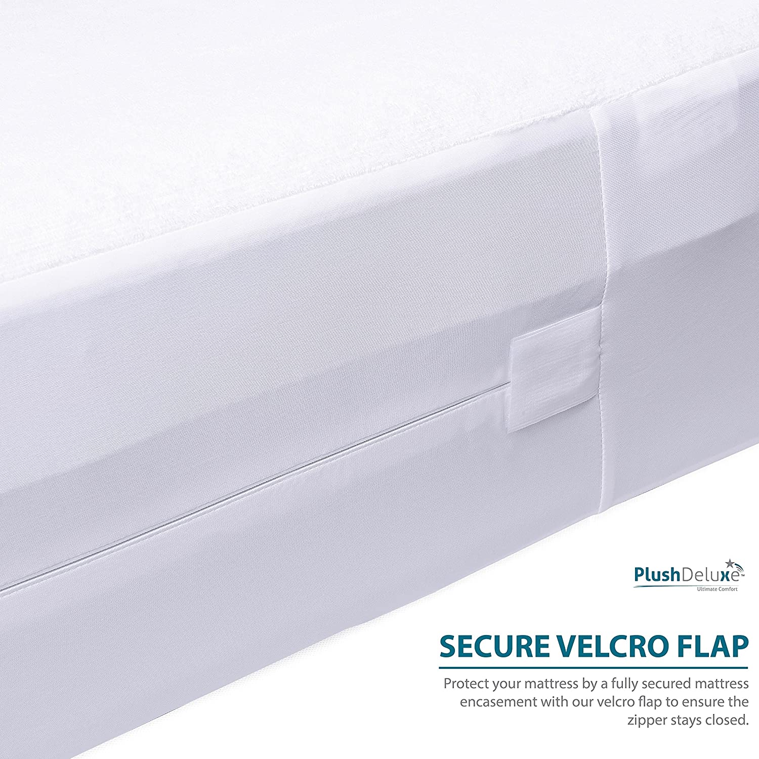 Cotton Terry Zippered Mattress Encasement
